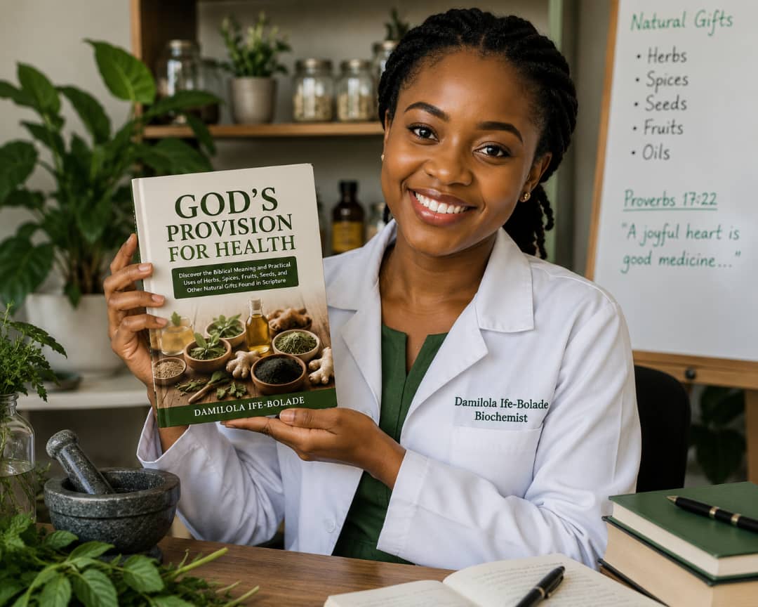 Damilola Ife-Bolade, author of God's Provision for Health
